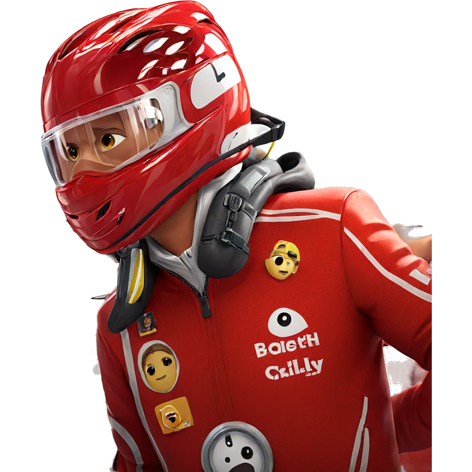 boys in red jackets helmet emoji