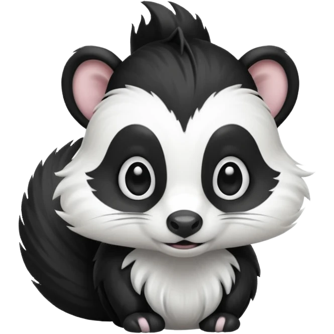 SKUNK WITH SIDE EYE emoji
