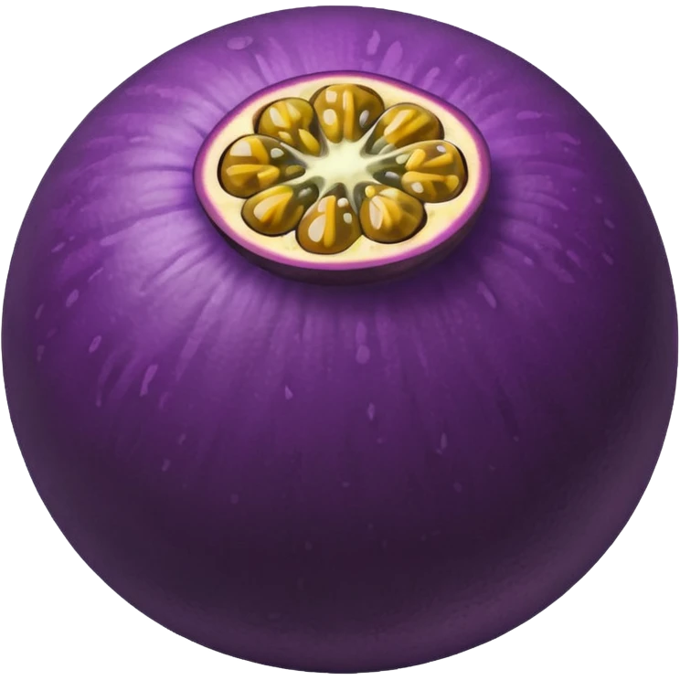 Passion fruit  emoji
