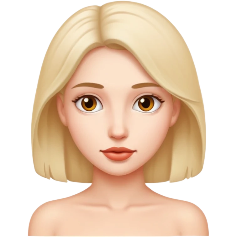 Naked woman ass emoji