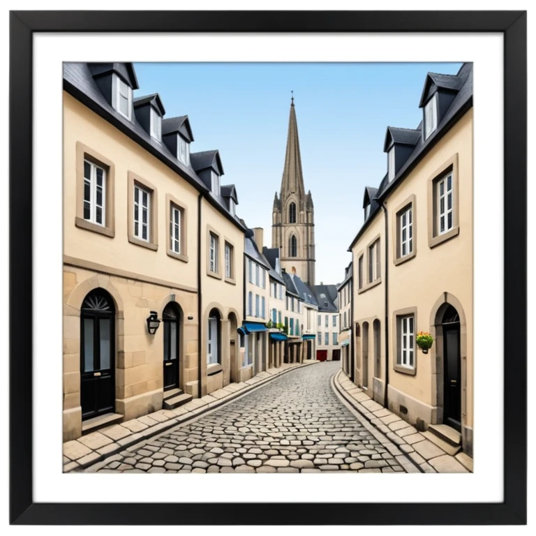 quimper brittany realistic emoji