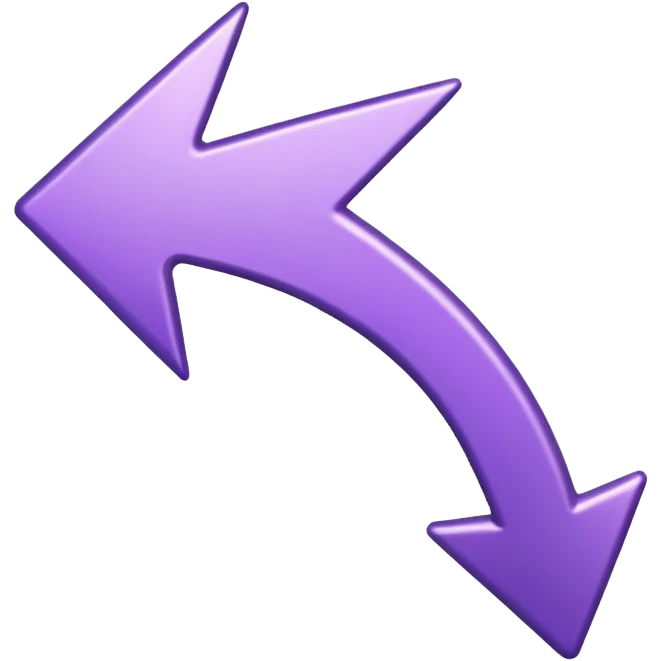 seta para direita roxa emoji