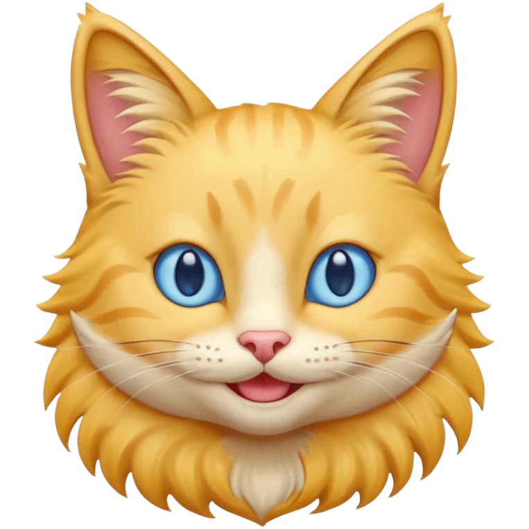  sunshine bluey eyes smiling  cat alot of happy emoji