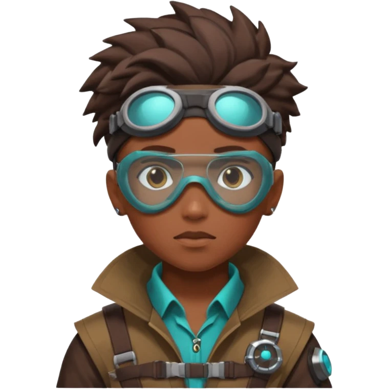 Ekko from the Arcane (a Netflix animation) emoji