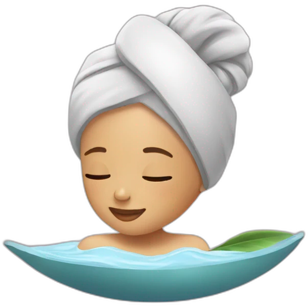 Spa relax emoji