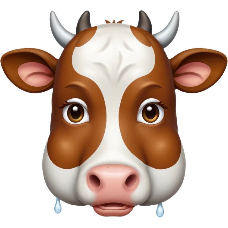 cow sad emoji