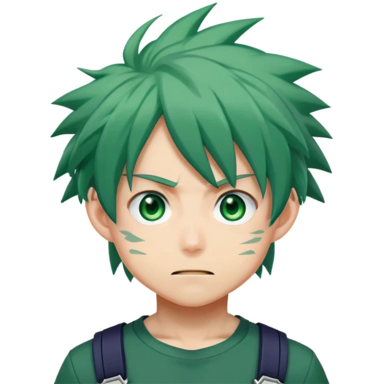  Deku dans My héro Académia emoji