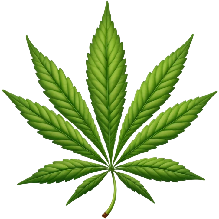 apple weed strain with a cannabis leaf accent emoji