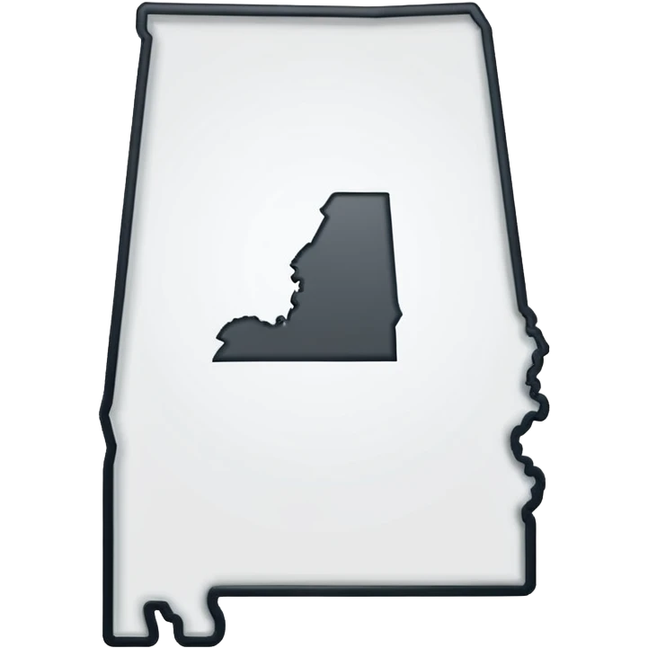 alabama outline emoji