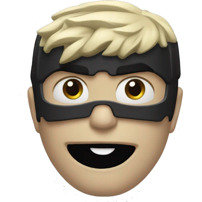 Batman ios 18 style ultra real emoji