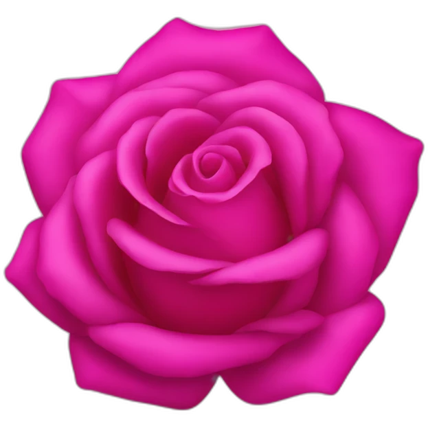 iPhone rose fuchsia emoji