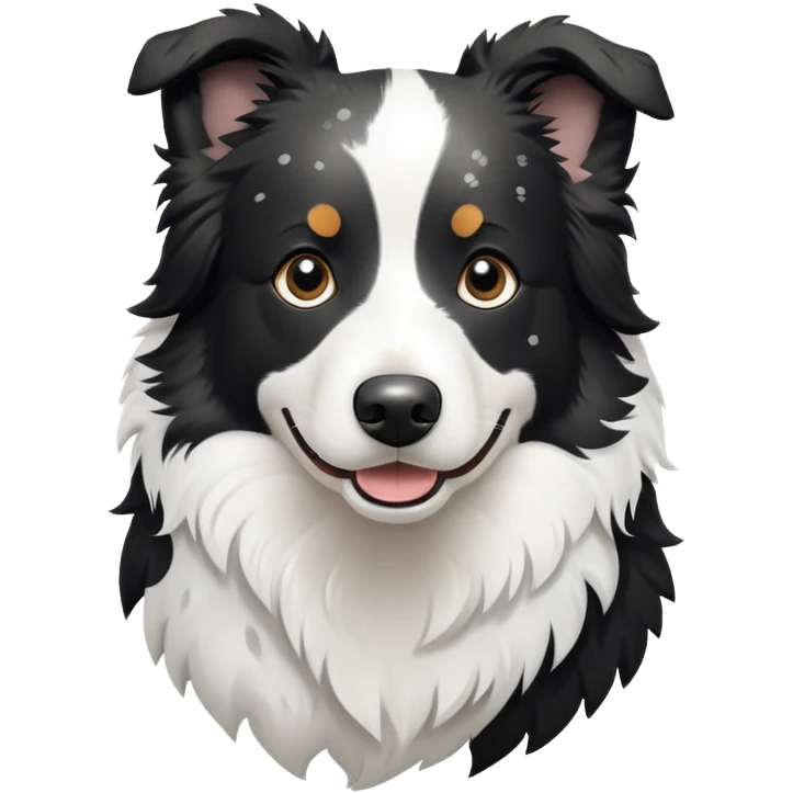 Meteorite Border Collie emoji