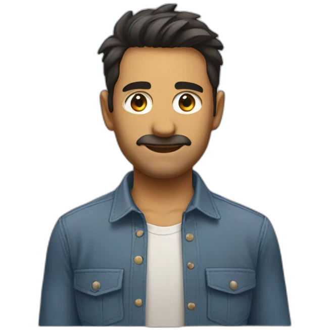Una persona con una camisa que diga unach emoji