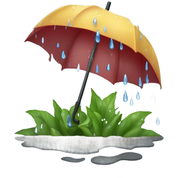 rain emoji