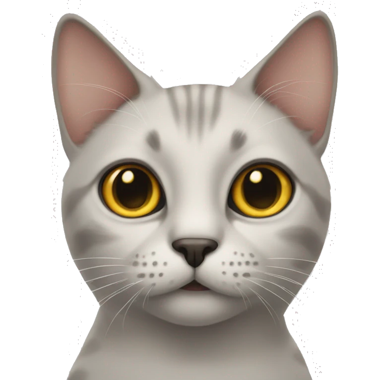 cat with human eyes emoji