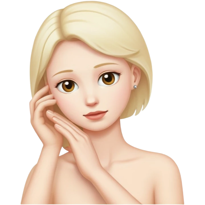 hand neck emoji