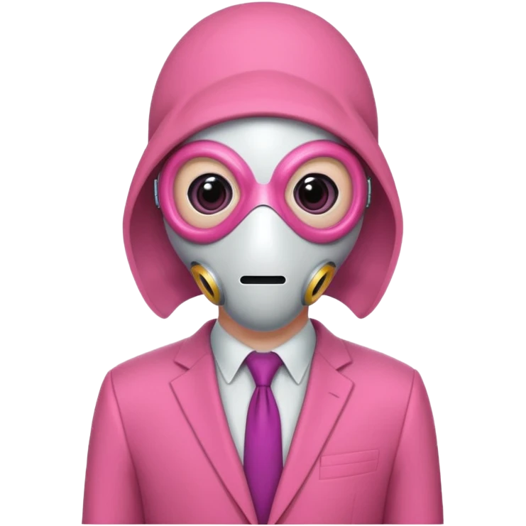 quid Game Guard — Circle mask (pink suit) emoji
