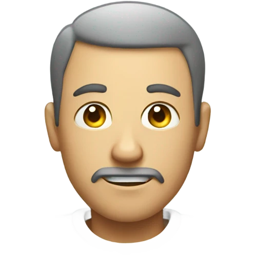 Man in a toilet emoji