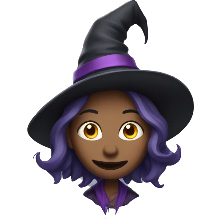 Crazy witch emoji