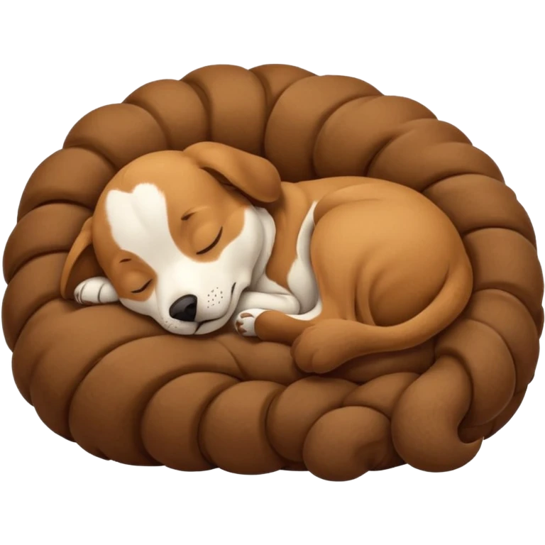 dog sleeping emoji