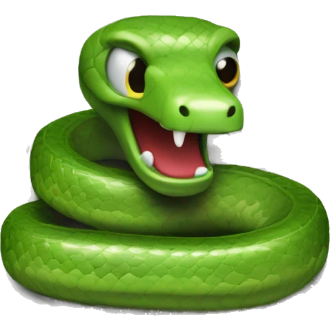 python programming snake logo but like the hankey emoji emoji