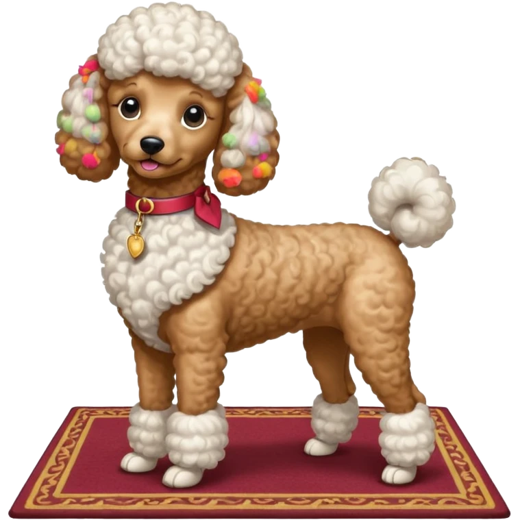 Poodle Dog Meeting and Trial emoji