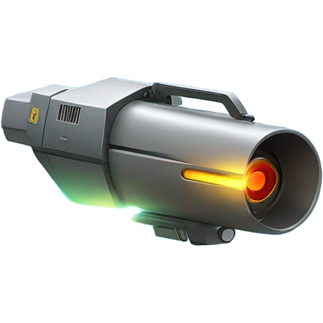 Laser blast emoji