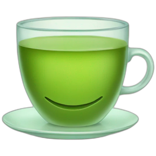 a cup of green tea emoji