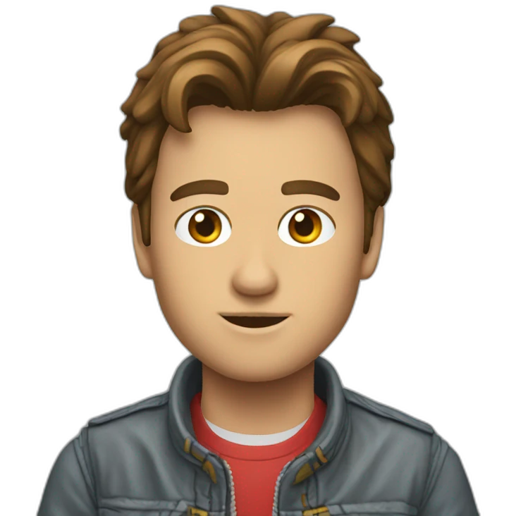 Marty Mcfly emoji