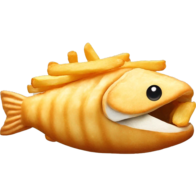Fish and chips emoji