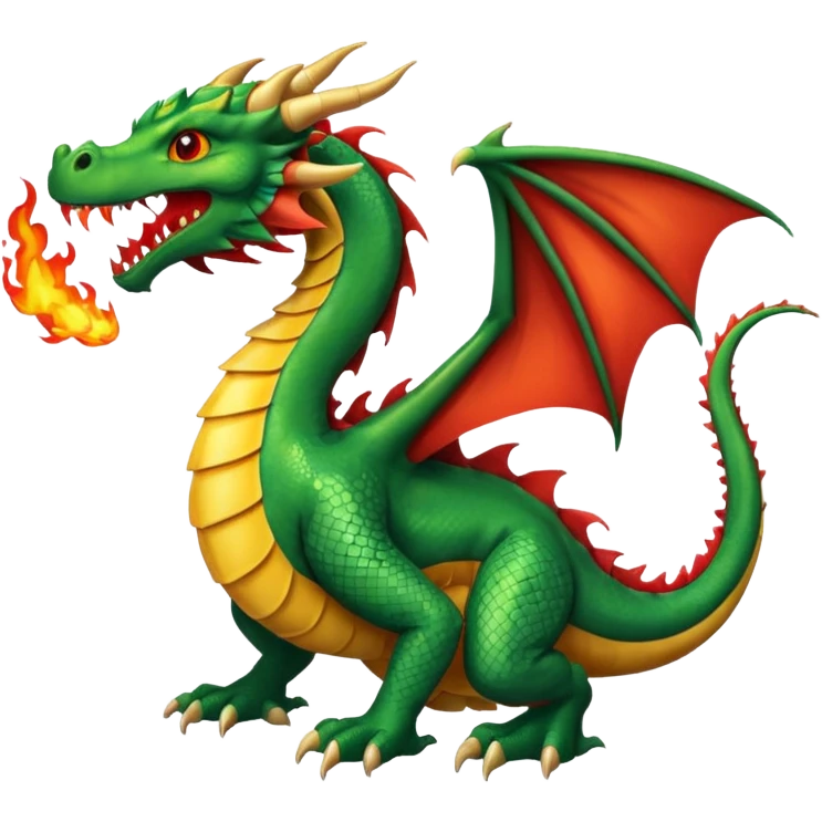 fire-breathing dragon emoji