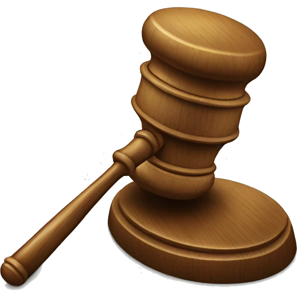 judge gavel emoji