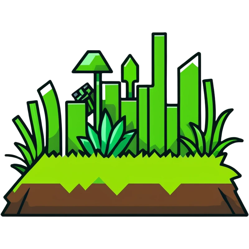 Minecraft grass block emoji