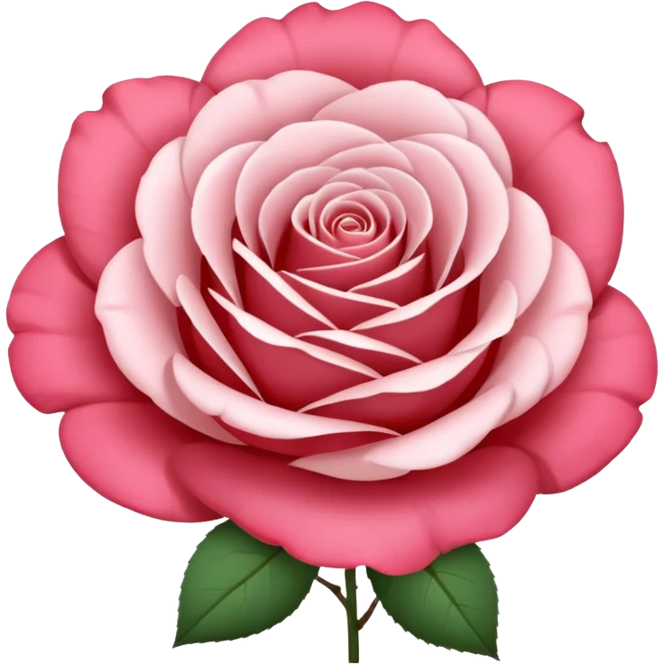 rose shape flower, no stem, no leaves, no green, now make THE FLOWER WHITE, what dont you understand about no leaves? emoji