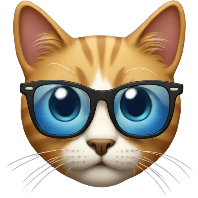 cat with glasses emoji