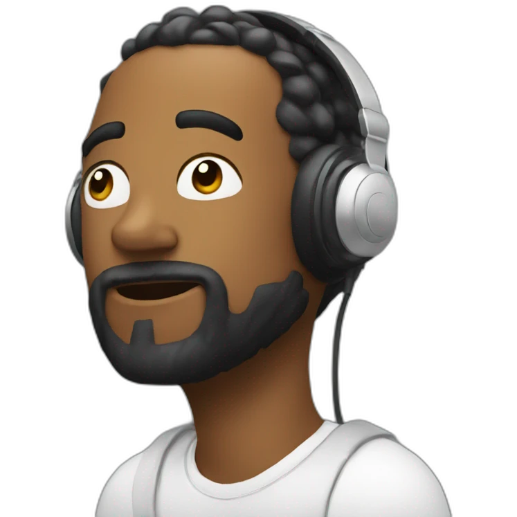 Podcast mic god emoji