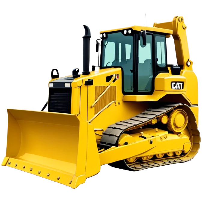 Bulldozer - CAT D6T (Model Year: 2021) (Iconic colour: Yellow) emoji