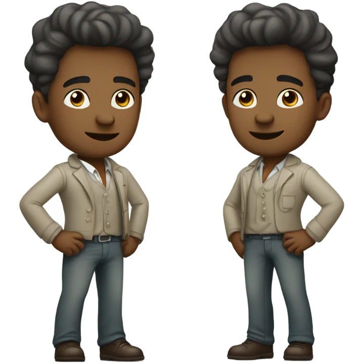 He is a real sigma emoji