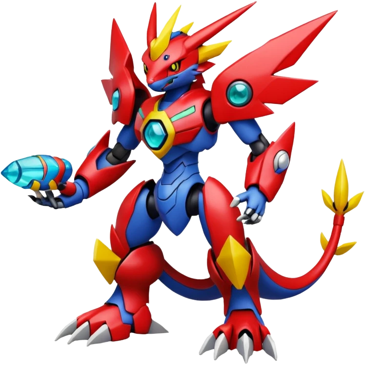 Pokémon-Fakémon-Digimon-fusion (full body) emoji