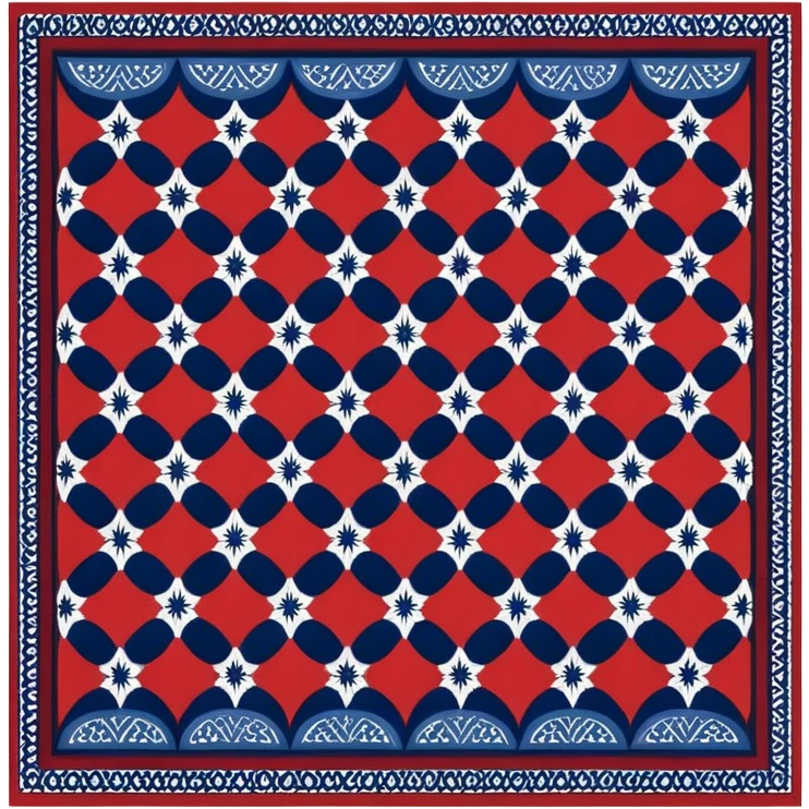 sindhi traditional ajrak cloth  emoji
