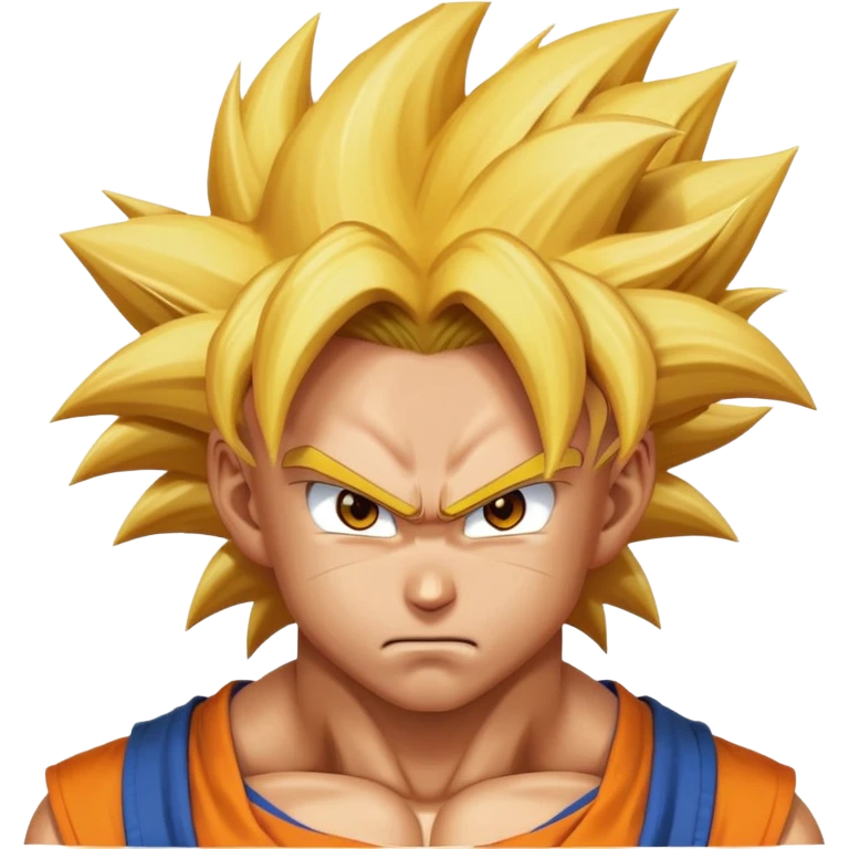 Goku super Saiyan 3 emoji emoji