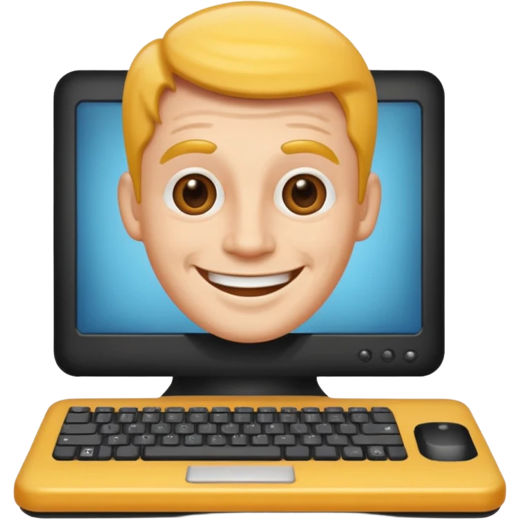 Mr. fun computer ￼ emoji
