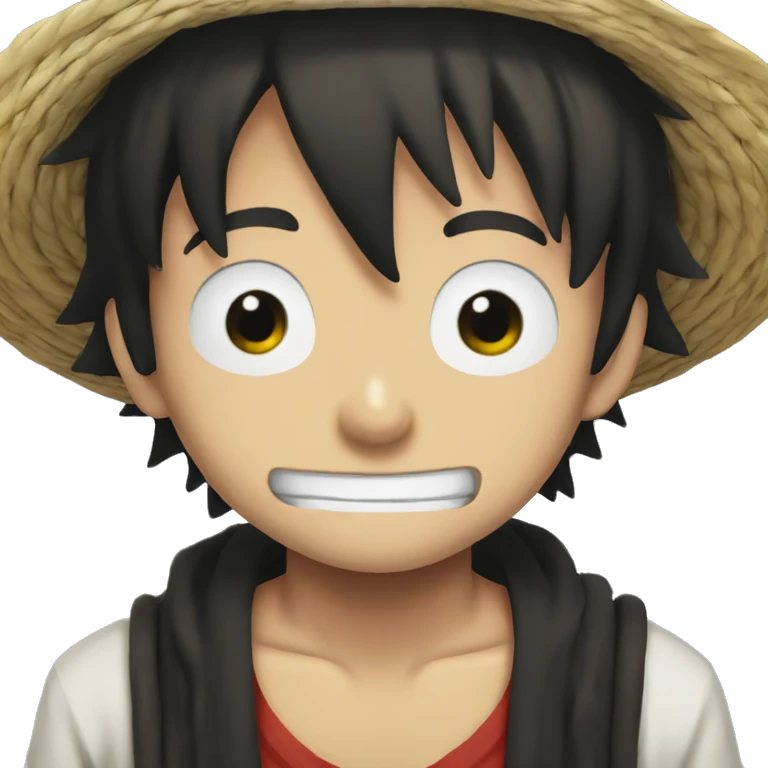 luffy from one piece emoji