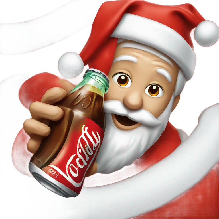 Christmas Coca Cola   emoji