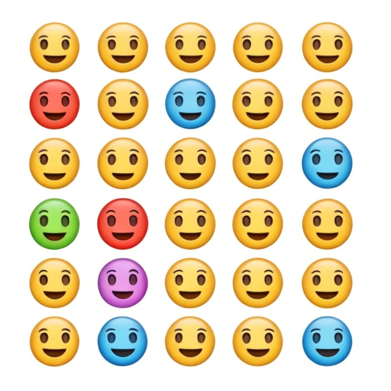 Cute list of emoji emoji