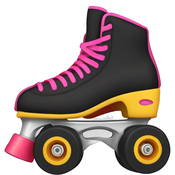 Hockey quad roller skate emoji