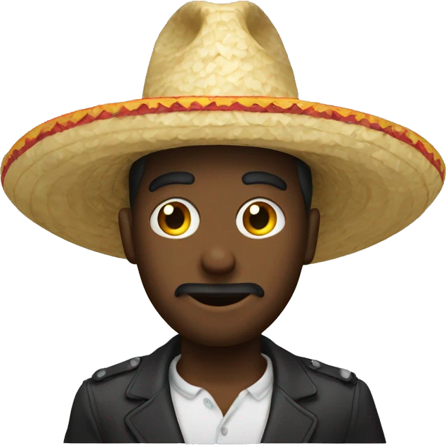 mono con sombrero emoji