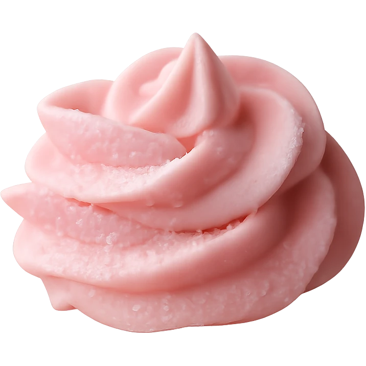 Remove the background, keep the pink taffy on a transparent background. emoji