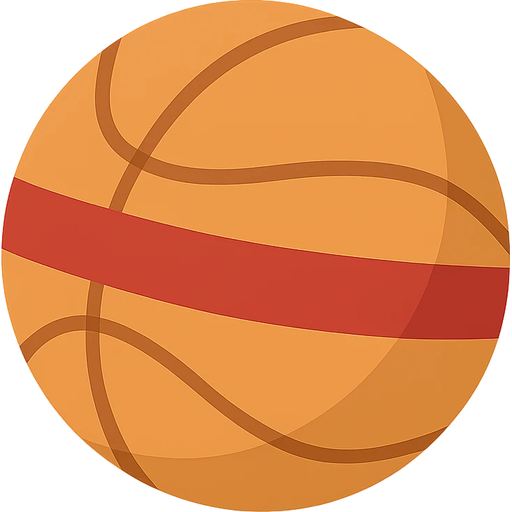 Flat design style ball emoji