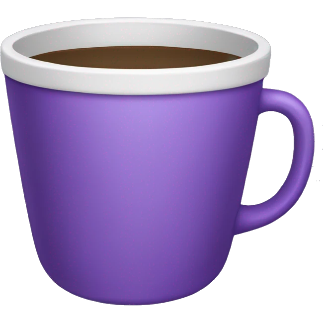 Purple cup emoji